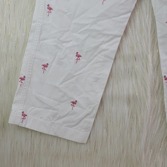 J. Crew Factory White Flamingo Capri High Rise - Picture 5 of 8